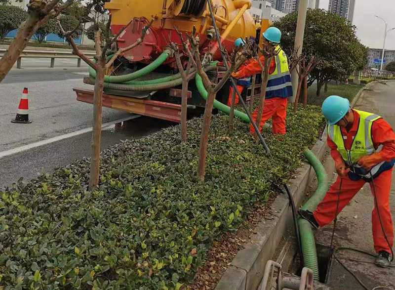 南坤镇市政管道清淤